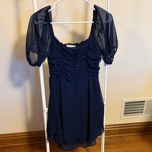 Altar'd State blue skater dress